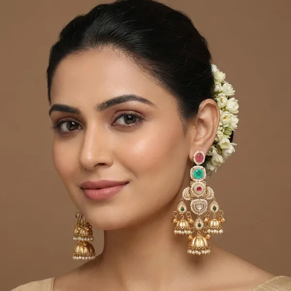 Rajeshwari_Premium_Pink_Jhumki