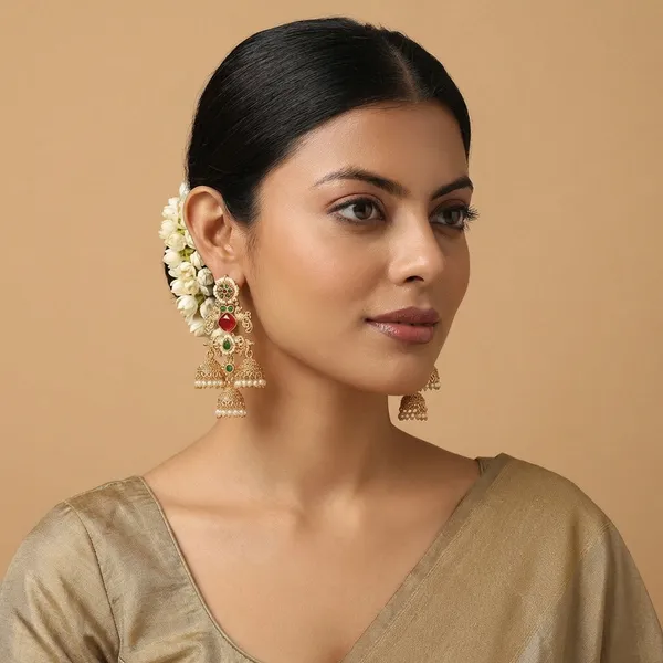 Ikshita_Gold_Jhumki_Earrings