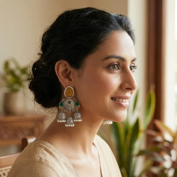Prakriti_Yellow_Traditional_Dangler_Earrings