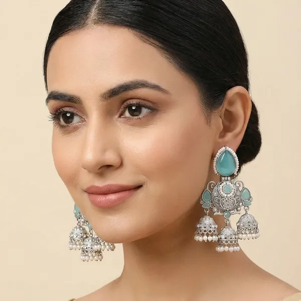 Prakriti_Blue_Traditional_Dangler_Earrings