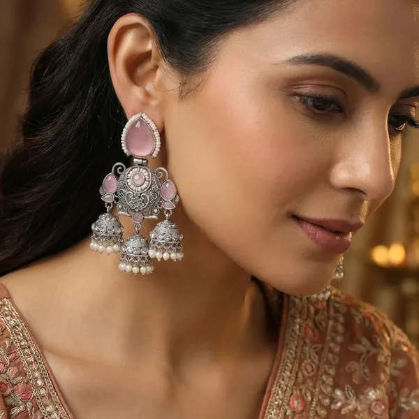 Prakriti_Pink_Traditional_Dangler_Earrings