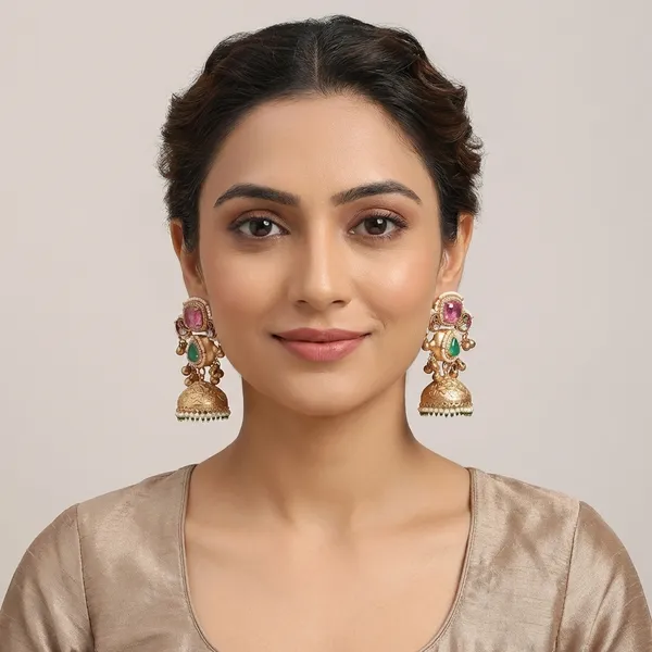Swarni_Premium_Pink_Jhumki