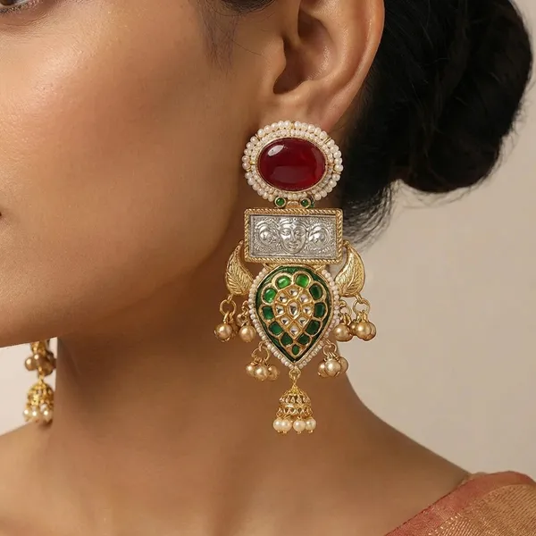 Maitra_Premium_Maroon_Dangler