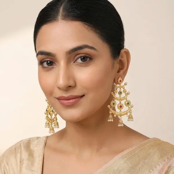Kshitija_Premium_Gold_Dangler_Earrings
