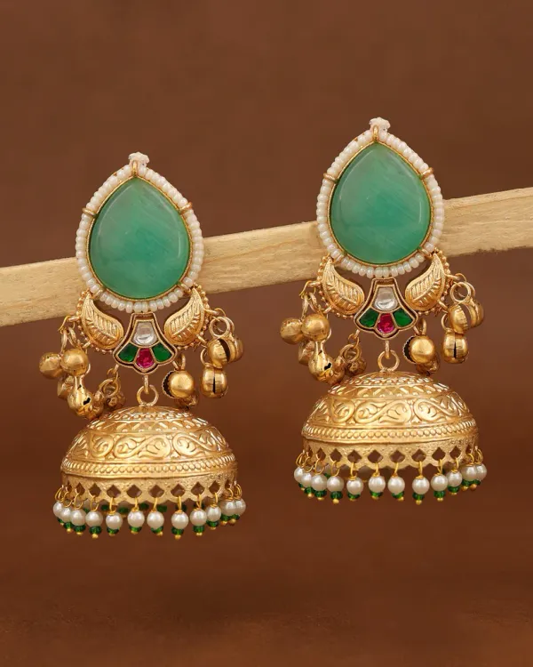 Sharvani_Light_Green_Jhumki