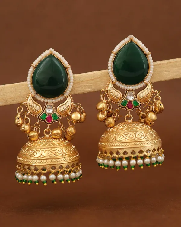 Sharvani_Green_Jhumki