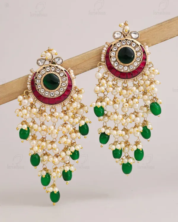 Chand_Raag_Premium_Gold_Dangler_Earrings