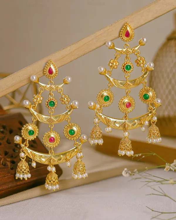 Kshitija_Premium_Gold_Dangler_Earrings