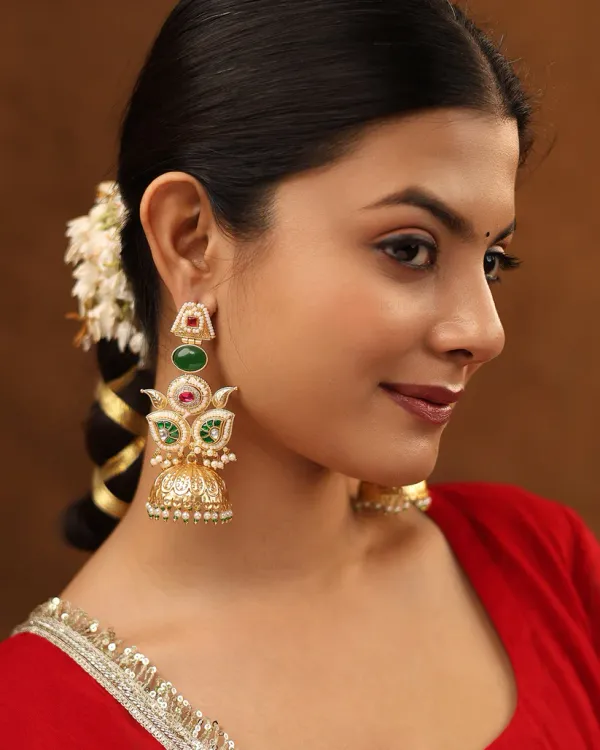 Nayantara_Premium_Gold_Jhumki
