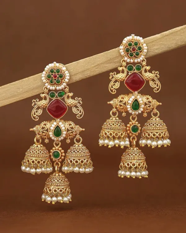 Ikshita_Gold_Jhumki_Earrings