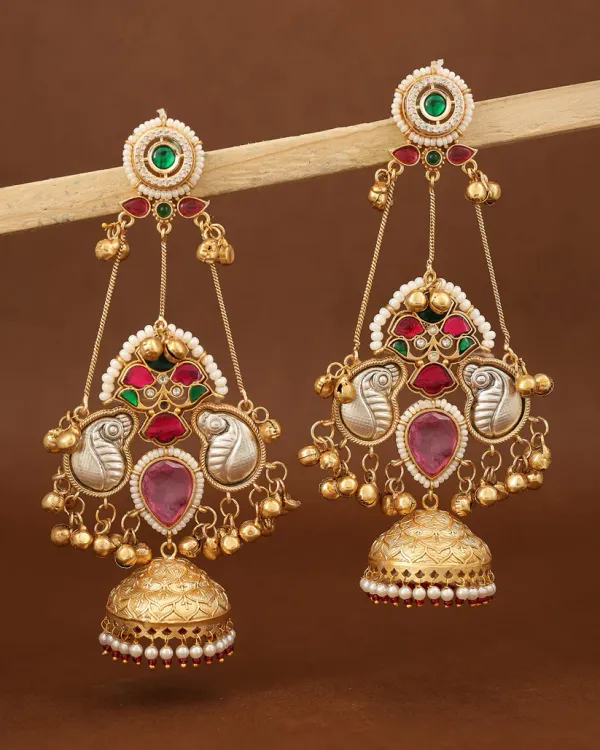 Nidhivan_Premium_Pink_Jhumki