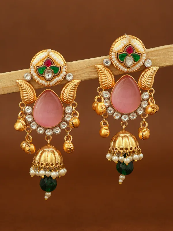 Sreejitha_Premium_Pink_Jhumki