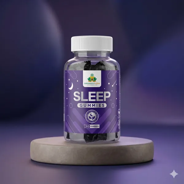 Dirghayu_Veda_Sleep_Gummies_-_Natural_Sleep_Aid_With_Valerian_Root,_Chamomile_&_L-Theanine_(30_Gummies)
