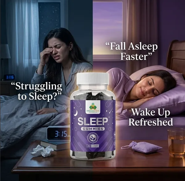 Dirghayu_Veda_Sleep_Gummies_-_Natural_Sleep_Aid_With_Valerian_Root,_Chamomile_&_L-Theanine_(30_Gummies)