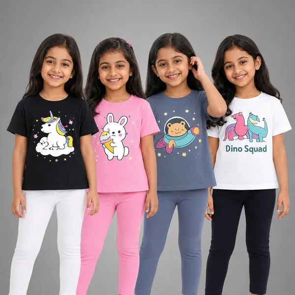 Pack_of_4_Kids_T-Shirt_&_Leggings_Set