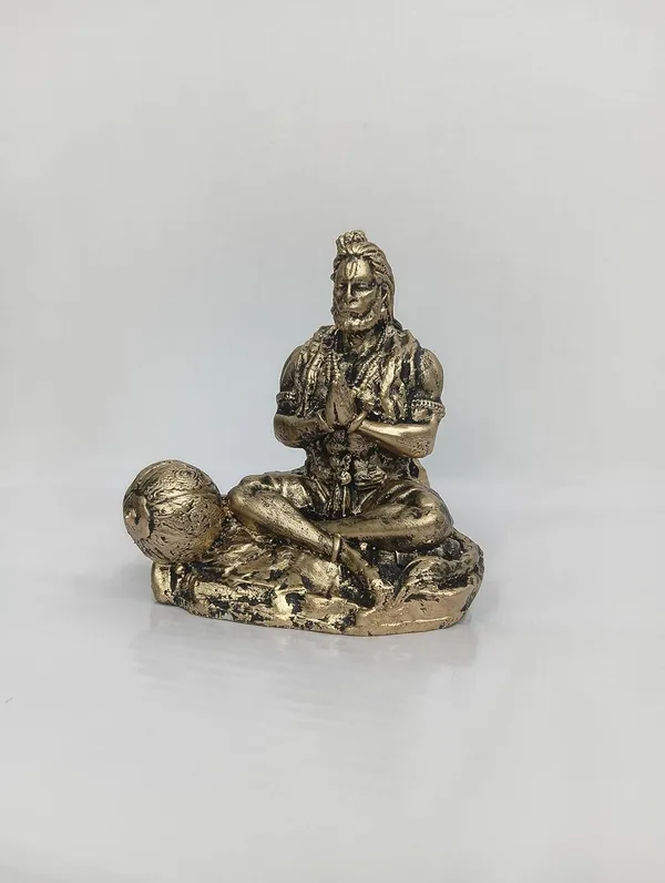 Golden_Hanuman_Resin_Miniature