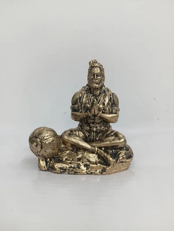 Golden_Hanuman_Resin_Miniature
