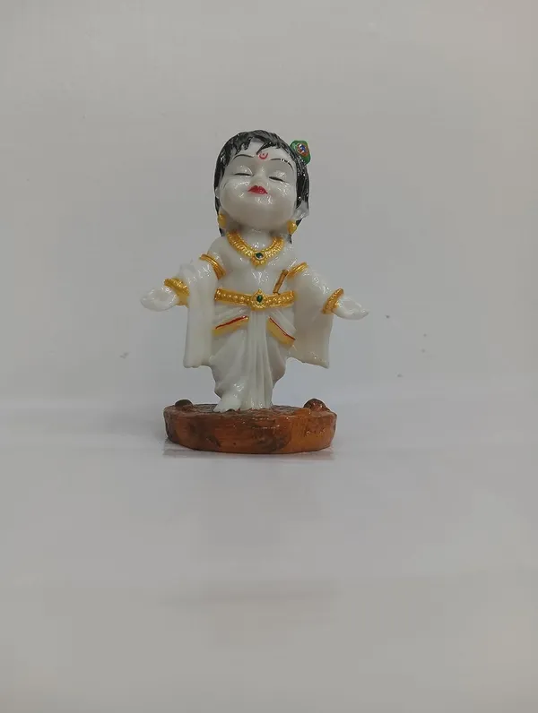 White_Krishna_Resin_Miniature