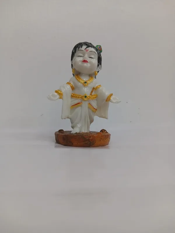 White_Krishna_Resin_Miniature