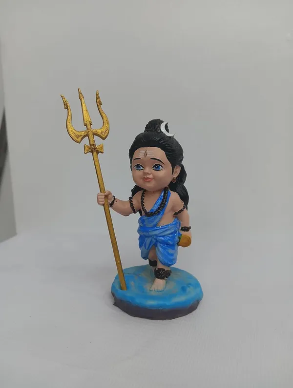Shiva_With_Trishul_Resin_Figurine