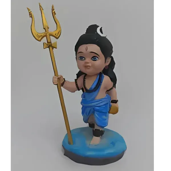 Multicolor_Resin_Lord_Shiva_Idol_With_Trishul