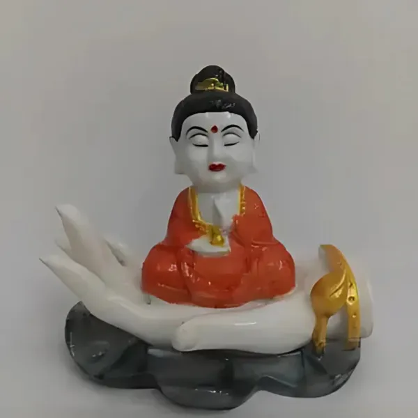 Multicolor_Buddha_Figurine_On_Palm_Resin_Showpiece