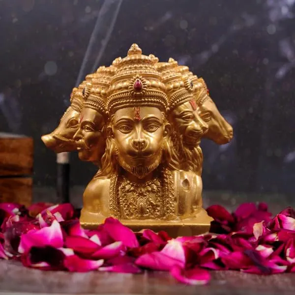 Multicolor_Panchmukhi_Hanuman_Resin_Idol