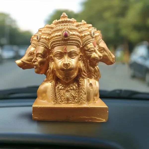 Multicolor_Panchmukhi_Hanuman_Resin_Idol