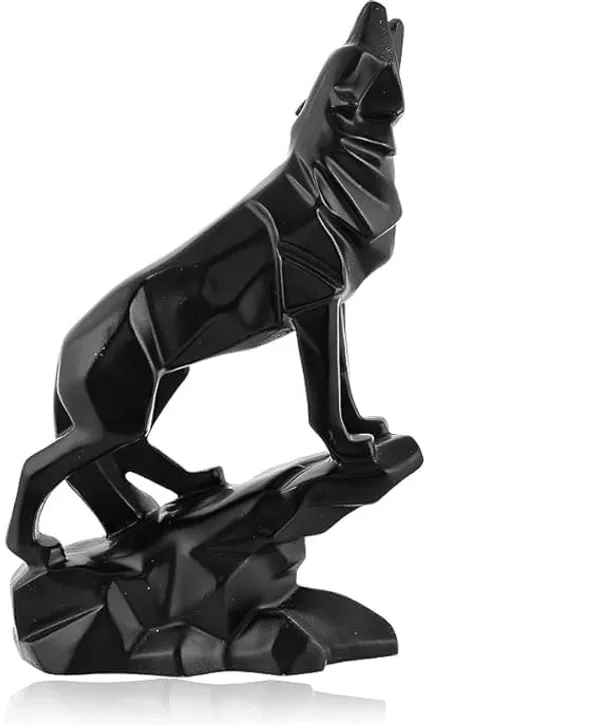 Black_Resin_Wolf_Figurine