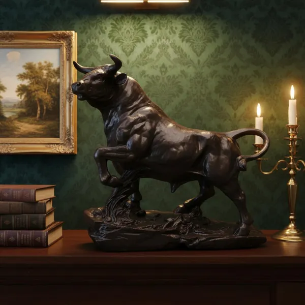 Multicolor_Resin_Bull_Statue