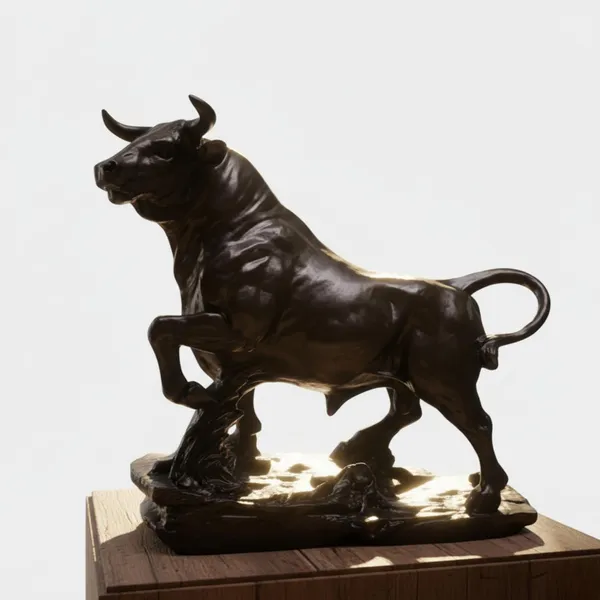 Multicolor_Resin_Bull_Statue