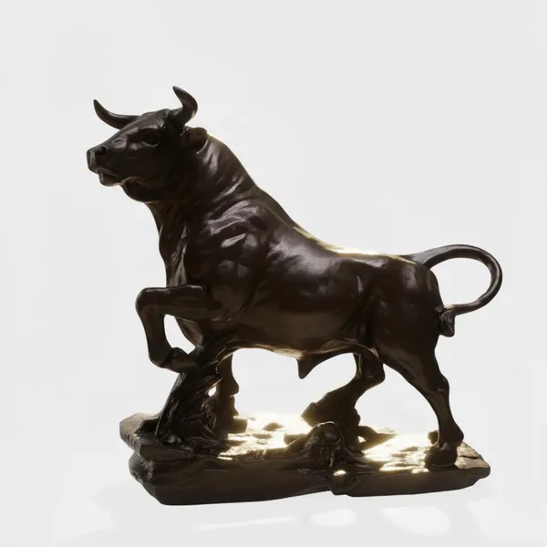 Multicolor_Resin_Bull_Statue