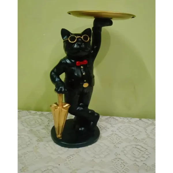 Multicolor_Cat_Resin_Figurine_With_Organizer_Tray