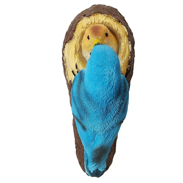 Blue_And_Brown_Robin_Tree_Hanging_Birds_Showpiece
