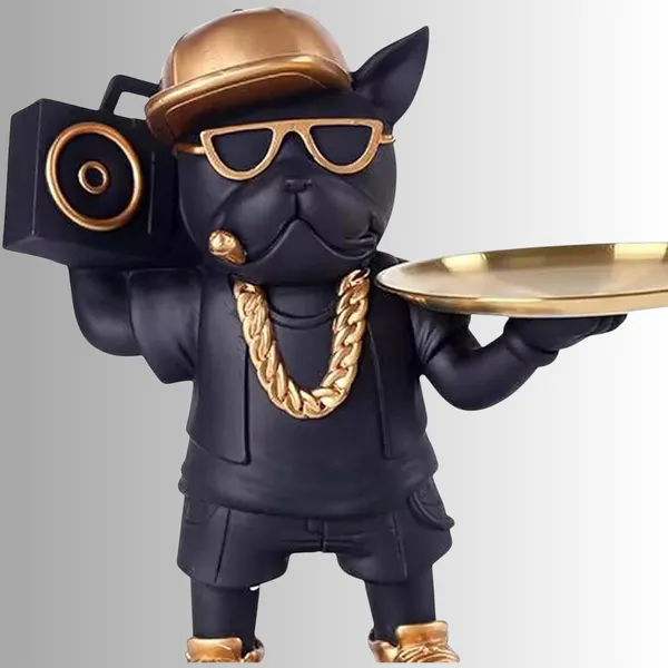 Black_French_Bulldog_Resin_Tray_Holder