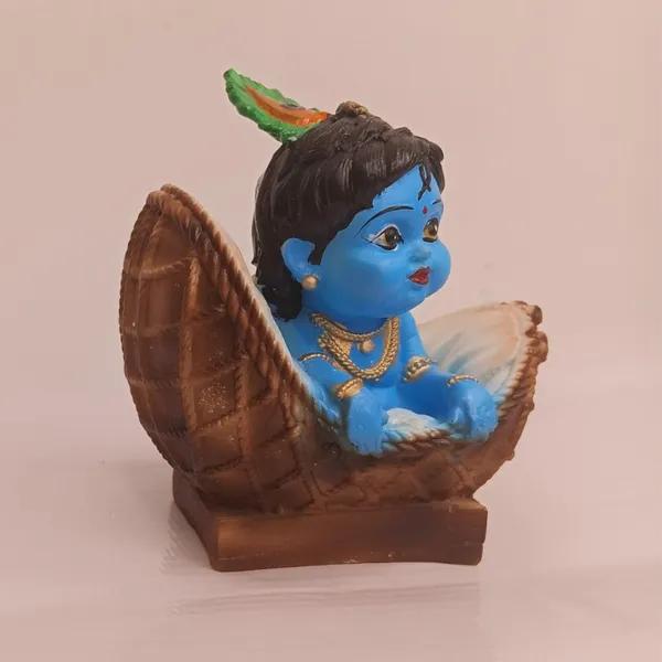 Multicolor_Baby_Krishna_Resin_Idol