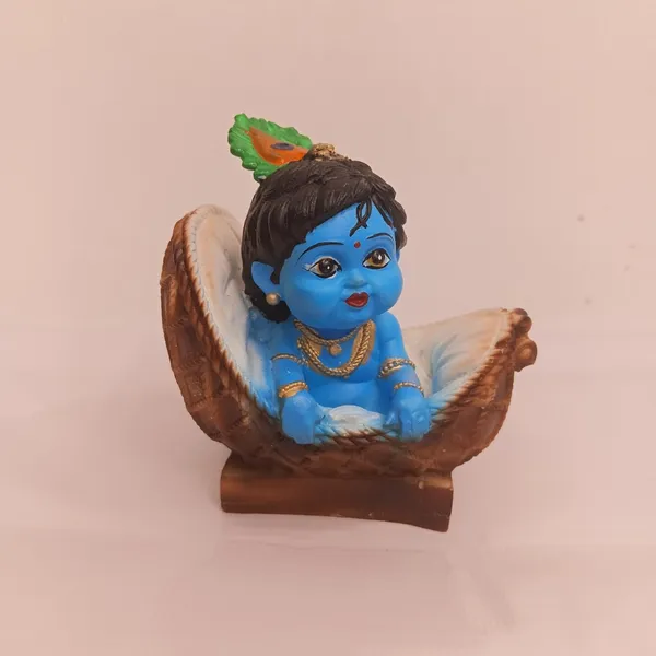 Multicolor_Baby_Krishna_Resin_Idol