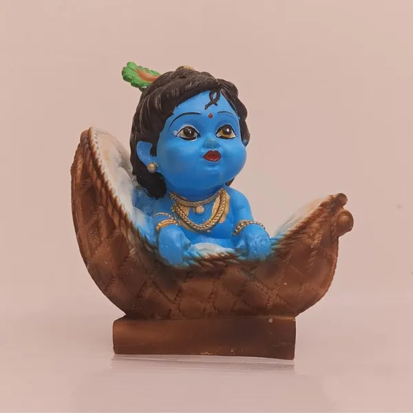 Multicolor_Baby_Krishna_Resin_Idol