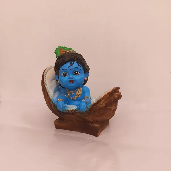 Multicolor_Baby_Krishna_Resin_Idol