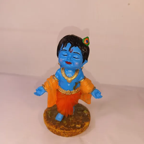 Multicolor_Baby_Krishna_Resin_Idol