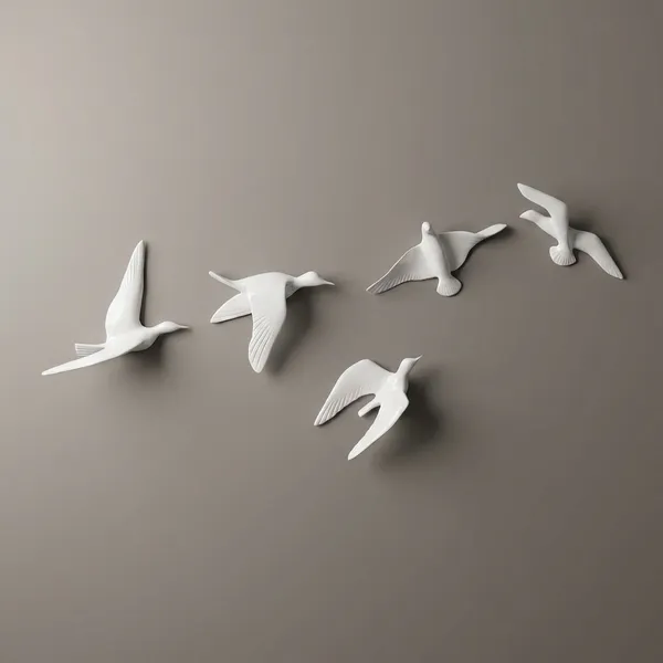 White_Iron_Wall_Art_Birds