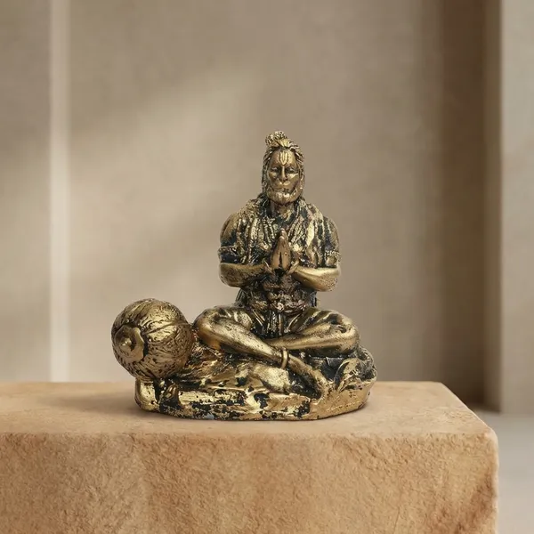 Golden_Hanuman_Resin_Miniature