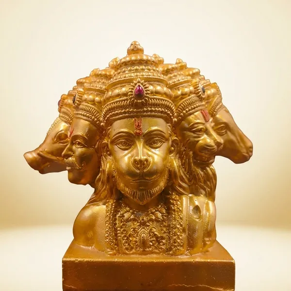 Multicolor_Panchmukhi_Hanuman_Resin_Idol