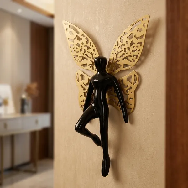 Black_Metal_Fairy_Garden_Statue