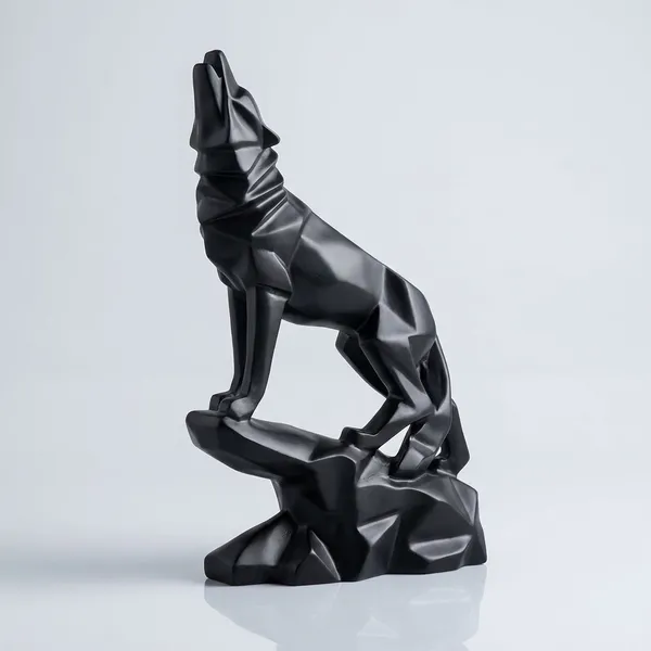 Black_Resin_Wolf_Figurine