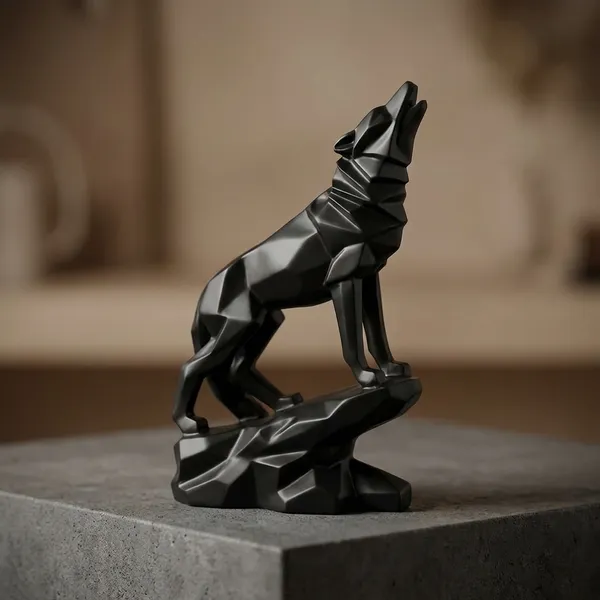 Black_Resin_Wolf_Figurine