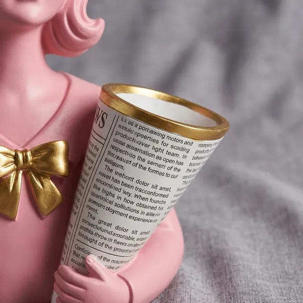 Pink_Girl_Resin_Figurine