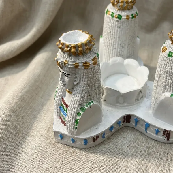 Multicolor_Egyptian_Queen_Candle_Holder_Set_Resin_Statue