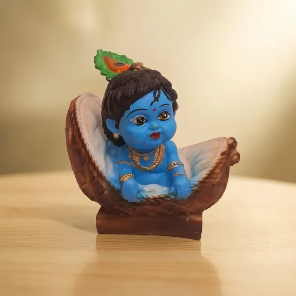 Multicolor_Baby_Krishna_Resin_Idol