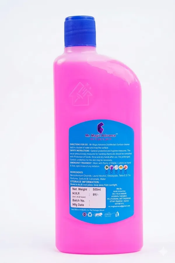 Mr._Magic_Advance_All-In-1_Floor_Cleaner_-_Pink,_500Ml